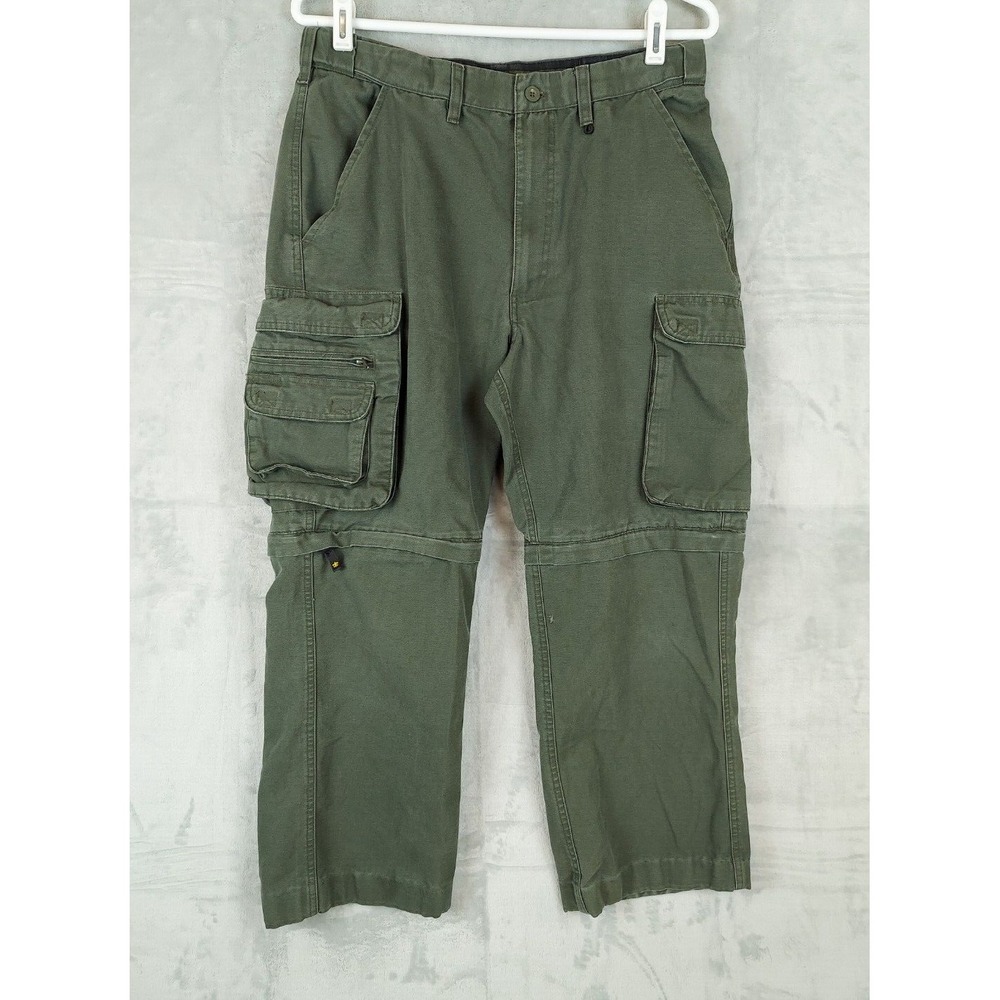 Boy Scouts America Mens Pants Green 31 x 25 Convertible Uniform Cargo Classic